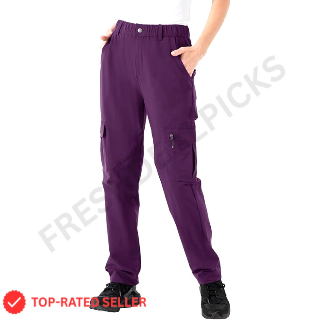 Water-Resistant Hiking Cargo Pants Quick Dry Upf 50+ Travel Outdoor Adventure